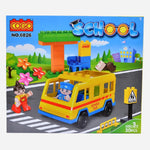 Cogo 30 Pc School Blocks Toy For Kids