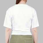 SM Woman Casual Tees Cropped Twisted Front