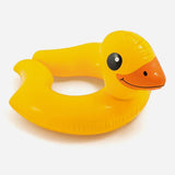 Intex Yellow Aquaflow Play Goggles Soft Goldfish Floater And Rubber Duck Animal Split Ring Swimming Set For Kids