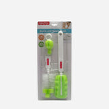 Fisher Price Bottle Brush With Blister Card Green