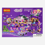 Cogo Girls 182 Pc Leisure Blocks Playset