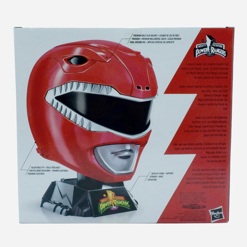 Power Rangers Lightning Collection Mighty Morphin Red Ranger Helmet Toy For Boys