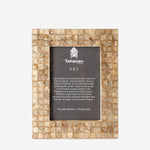 Tahanan by Kultura Smoked All Chips Capiz Picture Frame