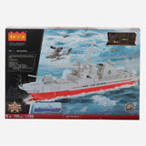 Cogo World Military Destroyer Building Blocks For Kids