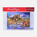 Frank 500 Pieces Watering Hole Puzzle For Teens And Adults