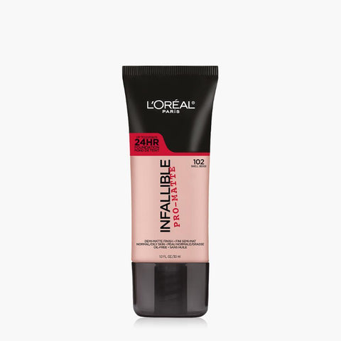 Loreal Paris Infallible 24Hr Pro-Matte Liquid Foundation (Shell Beige)