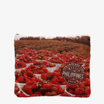 Kultura Strawberry Farm Canvas Pouch