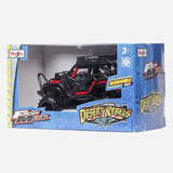 Maisto Fresh Metal Desert Rebels (Black/Red) Toys For Boys