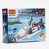 Cogo 3020 5 Military Ship 94Pcs Building Blocks Toy For Kids