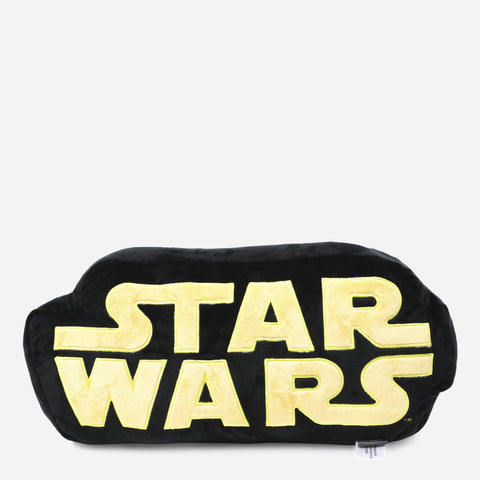 Star Wars Plush Pillow Logo Black