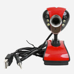 SM Accessories AXCS Computer Webcam Red