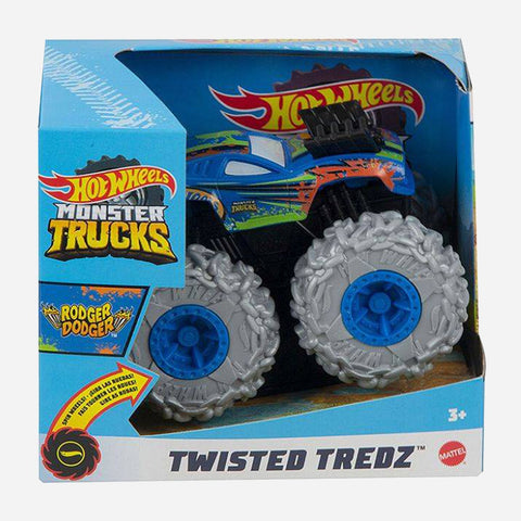 Hot Wheels Monster Trucks 1:43 Rodger Dodger Rev Tredz Toy For Boys