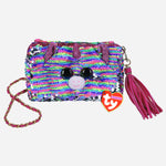 Ty Elise Unicorn Rainbow Purse Sequinsq