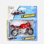 Maisto Fresh Metal 2 Wheelers Bmw (Red With Black) Motorcycle Toy For Boys