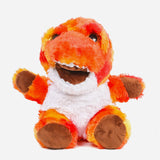 Dino Red Orange Plush Toy For Kids