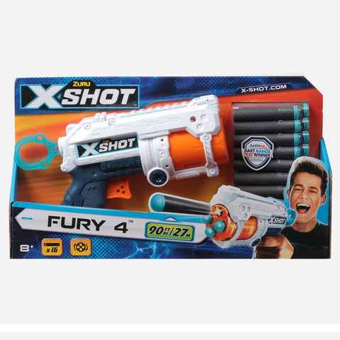 Zuru X Shot Fury 4 Blaster For Boys