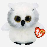 Ty Austin Owl White Med