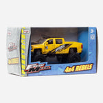 Maisto Fresh Metal 4X4 Rebels Yellow Off Road Vehicle Toy For Boys