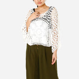 Tropiko by Kultura Ladies’ Crochet Top Cover Up