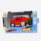 Maisto Fresh Metal Team Rescue Trucks Fire Department Paramedic (Red) Toy For Boys