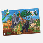 Puzzle Doubles Glow In The Dark Wildlife