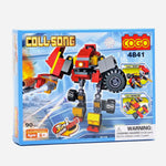 Cogo Coll Song 90 Pcs Red Blocks For Kids