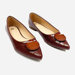 Bata Ladies Elena Edo Flat Pointed toe