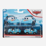 Disney Pixar Cars Die Cast 2 Pack Dinoco Mia And Dinoco Tia Toy For Boys