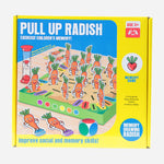 Pull Up Radish Memory Game For Kids
