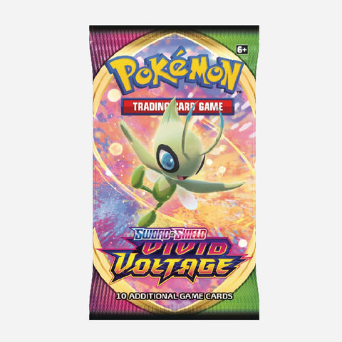 Pokemon Tgc Sword & Shield Vivid Voltage Booster Pack 1