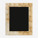 Tahanan by Kultura Picture Frame Capiz Smoke with Natural Square Chips on the Corner 8x10