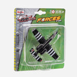 Maisto Fresh Metal Forces Sky Squad (Black/White) Die Cast  Plane For Boys