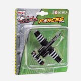 Maisto Fresh Metal Forces Sky Squad (Black/White) Die Cast  Plane For Boys