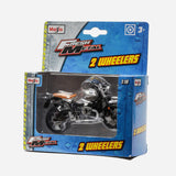 Maisto Fresh Metal 2 Wheelers Bmw (Silver With Brown) Motorcycle Toy For Boys