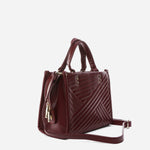 Elle M251 Tote Bag in Burgundy