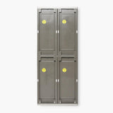 Megabox Self Space Click-lock Wardrobe Cabinet (Brown)