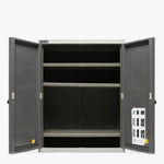 Megabox Self Space Click-lock Shoe Cabinet (Gray)