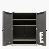 Megabox Self Space Click-lock Shoe Cabinet (Gray)