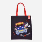 Mickey Mouse Go Local Jeepney Canvas Tote Bag Black