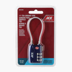 Ace Luggage Lock TSA 3 Dial 32mm