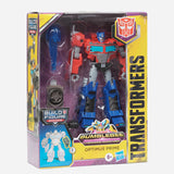 Transformers Toys Cyberverse Deluxe Class Optimus Prime Action Figure For Boys