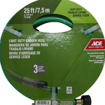 Ace Hardware Light Duty Garden Hose 25ft. x 1/2in.