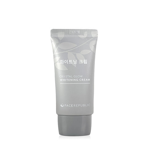 Face Republic Crystal Glow Whitening Cream Tube 30Ml