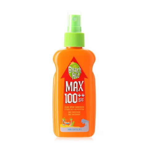 Beach Hut Max Sunscreen Spray Spf100 150Ml