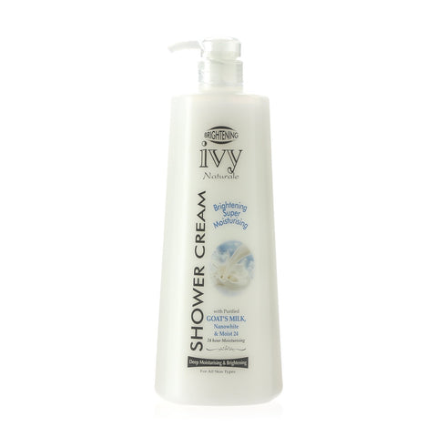 Ivy Brightening Goat'S Milk Shower Cream 1000Ml