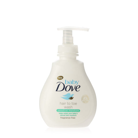 Baby Dove Sensitive Moisture Hair To Toe Wash 200Ml