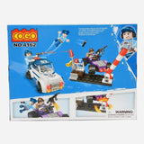 Cogo City Police Car 166 Pcs Buiding Blocks Set