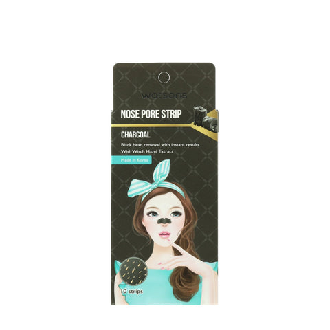 Watsons Charcoal Nose Pore Strip (10 Strips)