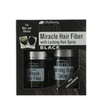 Hairfix Miracle Hair Fiber And Locking Hair Spray Set