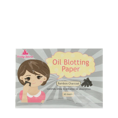 Pretty Secret Bamboo Charcoal Oil Blotting Paper